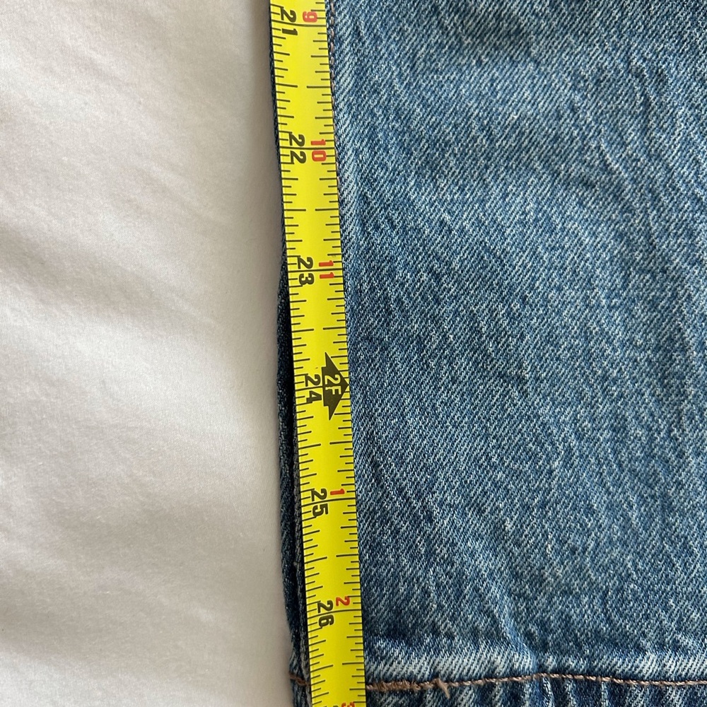 Old Navy Women’s Mid-Rise Slouchy Straight Size 14 Petite - Picture 7 of 10